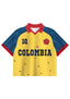 My Colombia #10 Floral Cropped Collared Soccer Jersey