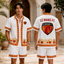 Le Mans FC Floral Trim Hawaiian & Short Pants For Fan