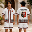 Stade Rennais Floral Trim Hawaiian & Short Pants Custom Name For Fan