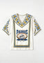 San Diego Padres Boho Floral V-Neck Blouse
