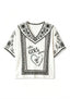 Boho Raiders "This Girl Loves" V-Neck Blouse