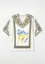 This Girl Loves Los Angeles Rams Boho Floral V-Neck Blouse