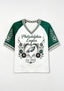 Philadelphia Eagles Boho Floral Heart V-Neck T Shirt