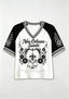 New Orleans Saints Retro Boho Floral NFL V-Neck T Shirt