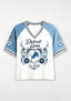 Detroit Lions Est 1929 Folk Floral NFL V-Neck T-Shirt
