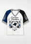 Carolina Panthers Est 1995 Folk Floral NFL V-Neck T-Shirt