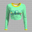 "Adventure Time" Long-sleeved double-layer stretch pants set