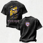 Minnesota Vikings Printed Unisex 100% Pure Cotton 100% pure cotton Washed T-Shirt