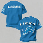 ¡°Detroit Lions¡± Printed Oversized Unisex T-shirt