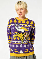 Minnesota Vikings Ugly Christmas Football Fan Sweatshirt