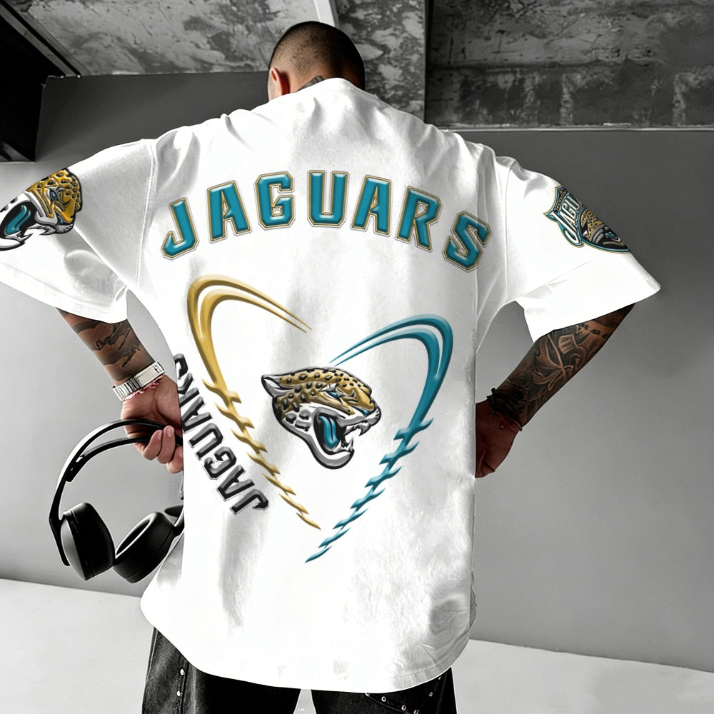 Unisex "Jacksonville Jaguars" Inspired Trendy T-shirt