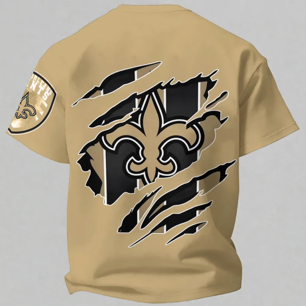 "New Orleans Saints"  Printed Oversized Unisex T-shirt
