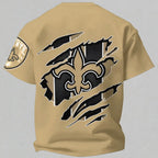 "New Orleans Saints"  Printed Oversized Unisex T-shirt