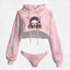"Demon Slayer" Women's Hooded Thicken Suit Set