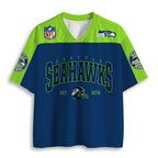 Seattle Seahawks EST 1976 Helmet Graphic Jersey Shirts