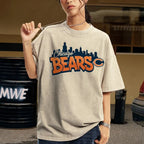 Chicago Bears Unisex Vintage Washed T-shirt