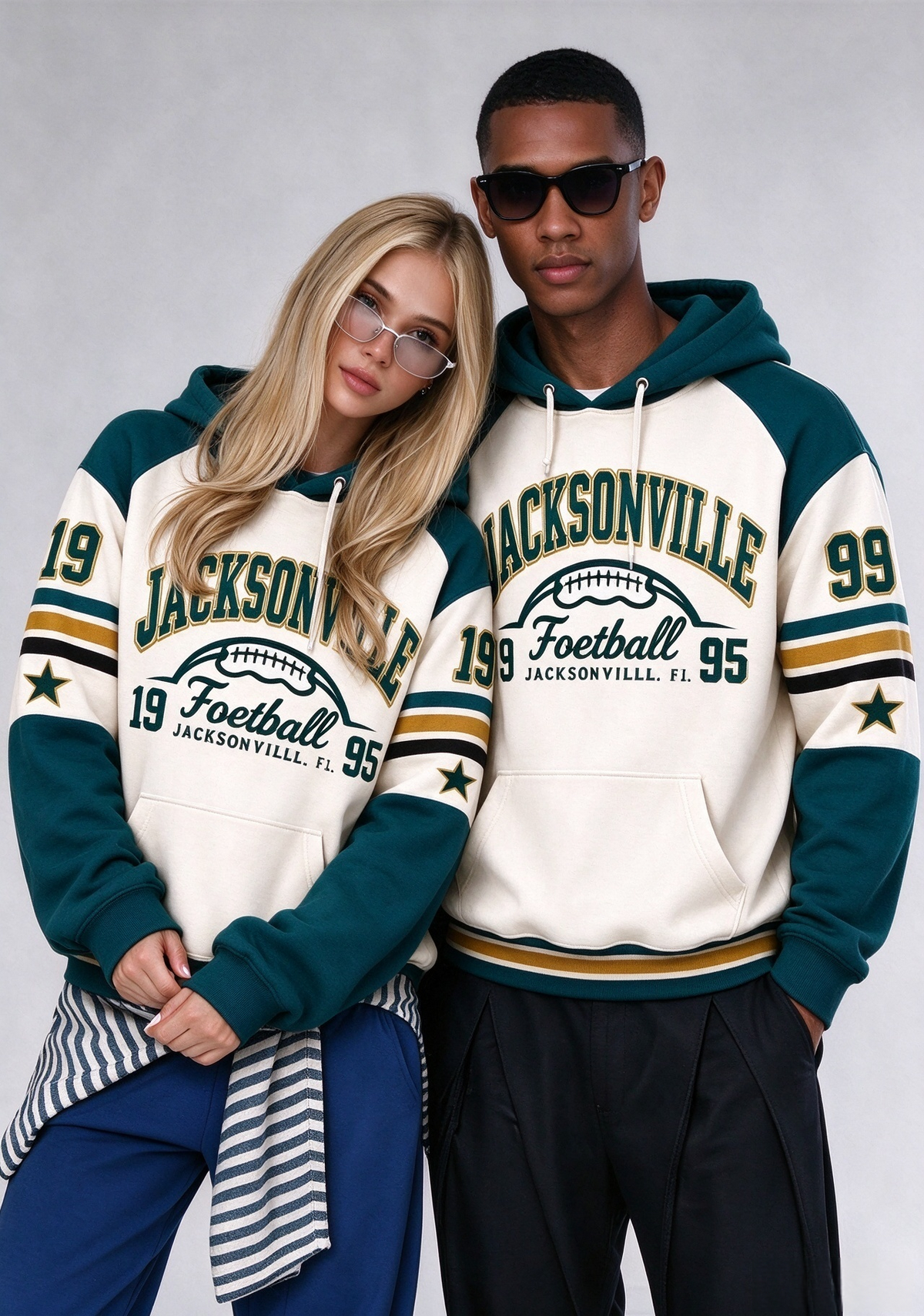 Jacksonville Jaguars Retro Helmet Est 1995 Game Day Hoodie Main image