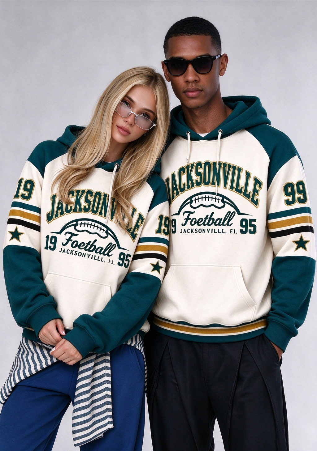 Jacksonville Jaguars Retro Helmet Est 1995 Game Day Hoodie