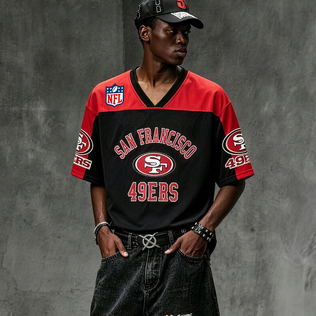 San Francisco 49ers Football Helmet Jersey Shirts