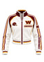 Women's Washington Commanders Cropped Zip Up Track Jacket