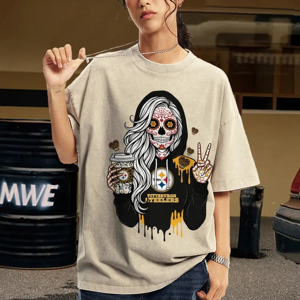 Unisex ¡°Pittsburgh Steelers¡± Vintage Washed Tee