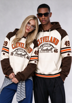 Cleveland Browns Retro Helmet Est 1946 Game Day Hoodie
