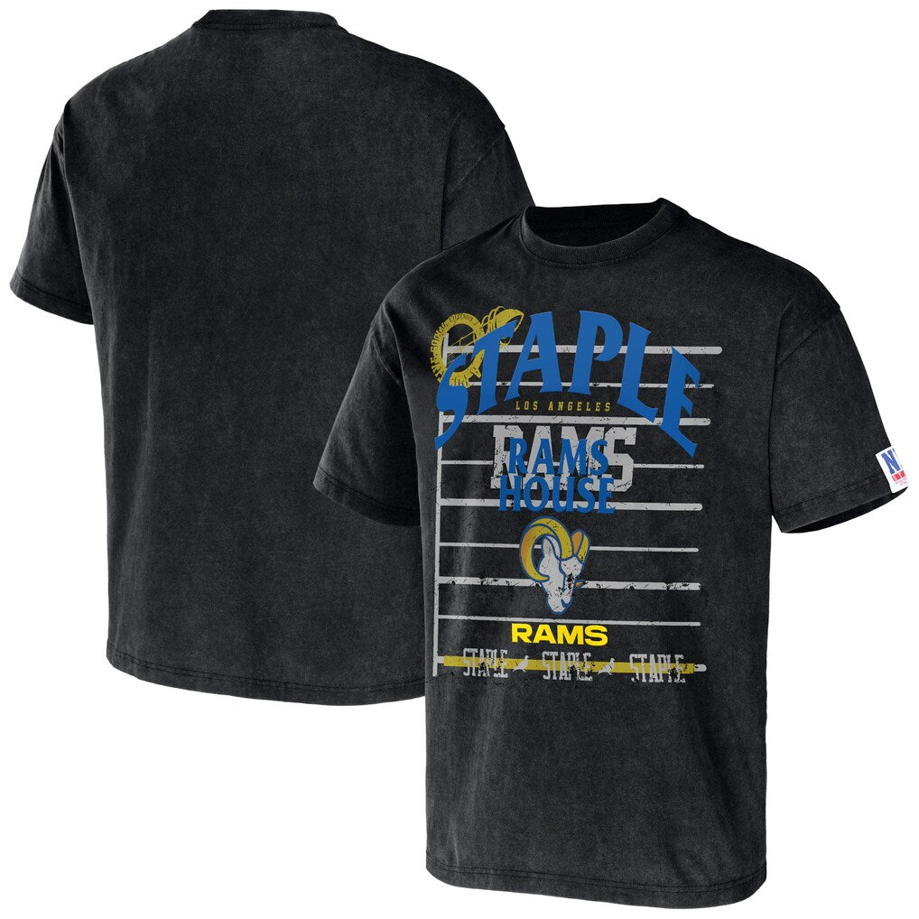 Los Angeles Rams Rams House Retro Washed Tee Main image