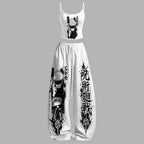Jujutsu Kaisen Top & Elasticated Trousers Two-Piece Set