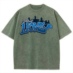 Detroit Lions Unisex Vintage Washed T-shirt