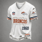 DEN x NFL LUXURY V-Neck T-Shirt 3005 DatND DVT