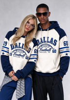 Dallas Cowboys Retro Helmet Est 1960 Game Day Hoodie
