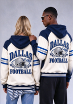 Dallas Cowboys Retro Helmet Est 1960 Game Day Hoodie