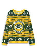 Green Bay Packers Ugly Christmas Football Fan Sweatshirt