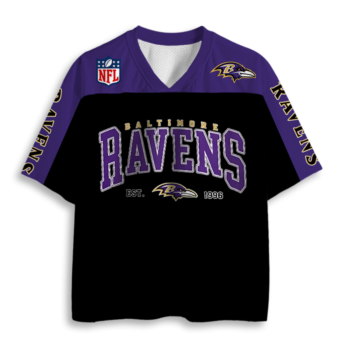 Baltimore Ravens Vintage Logo Jersey Shirts Secondary image