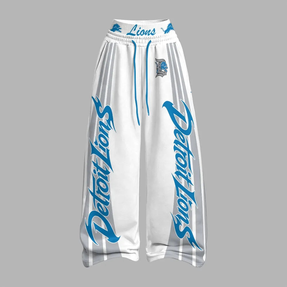 Detroit Lions Zip-up hooded jacket and elastic-waist pants set | NFL