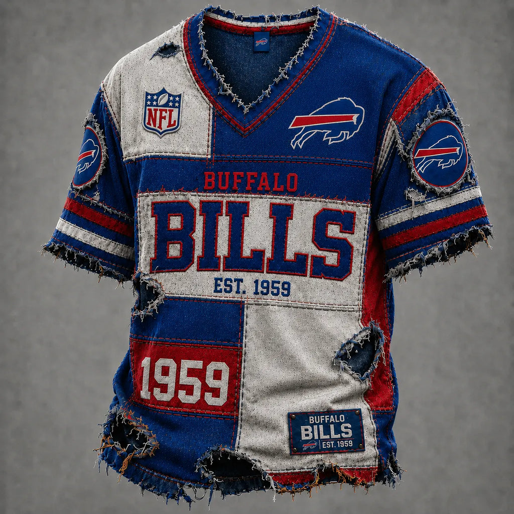 NFL LUXURY V-Neck T-Shirt 3005 DatND DVT