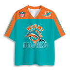 Miami Dolphins Team Logo Graphic Jersey Shirts