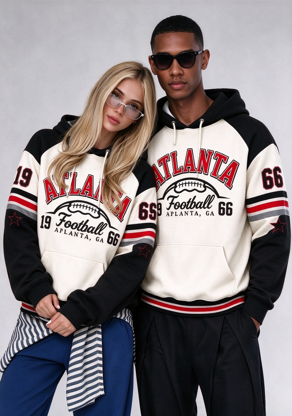Atlanta Falcons Retro Helmet Game Day Hoodie