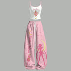 Sailor Moon Top & Elasticated Trousers Two-Piece Set