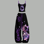 Demon Slayer Top & Elasticated Trousers Two-Piece Set