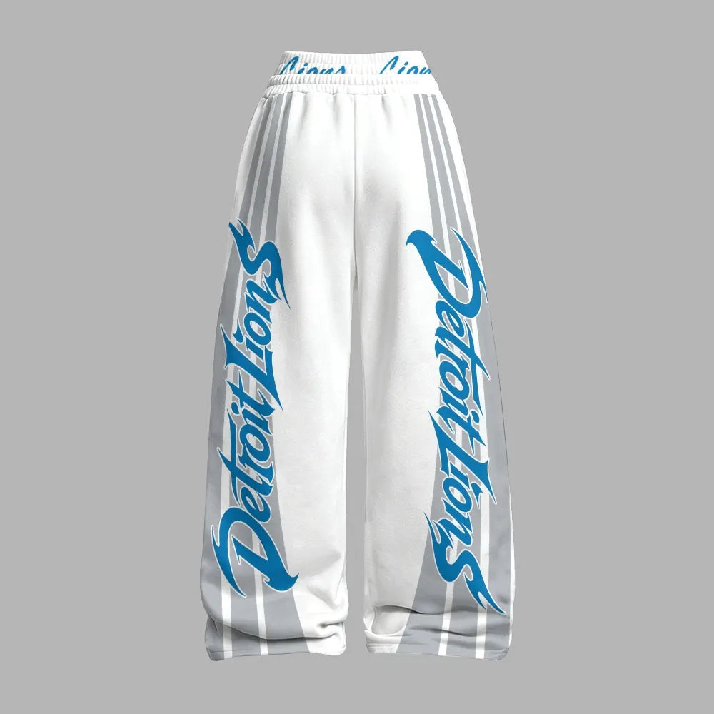 Detroit Lions Zip-up hooded jacket and elastic-waist pants set | NFL