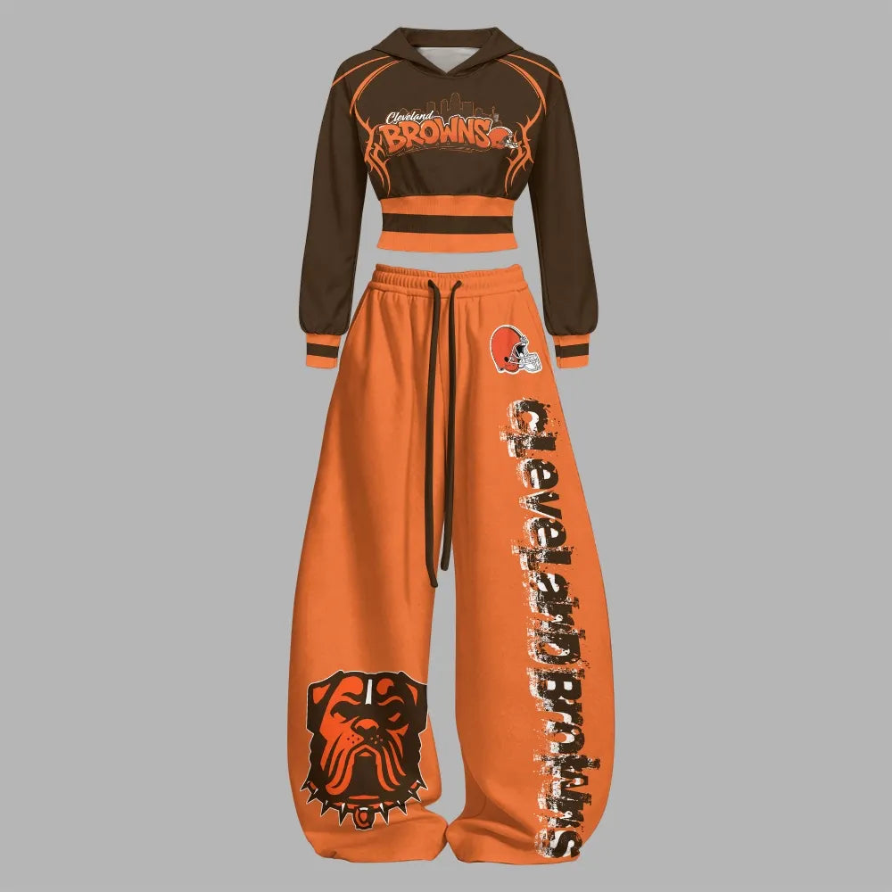 Cleveland Browns Slim-fit sweatshirt set | NFL