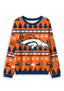 Denver Broncos Skull Ugly Christmas Football Fan Sweatshirt