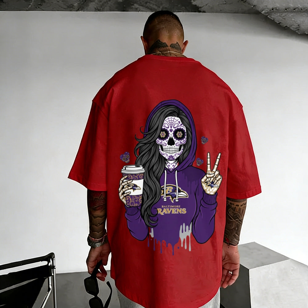 Unisex "Baltimore Ravens" T-shirt.