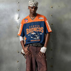 Denver Broncos EST 1960 Helmet Graphic Jersey Shirts