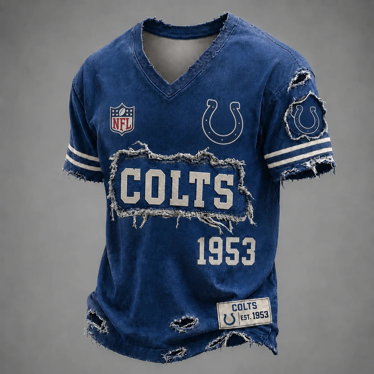 IND x NFL LUXURY V-Neck T-Shirt 3005 DatND DVT Main image