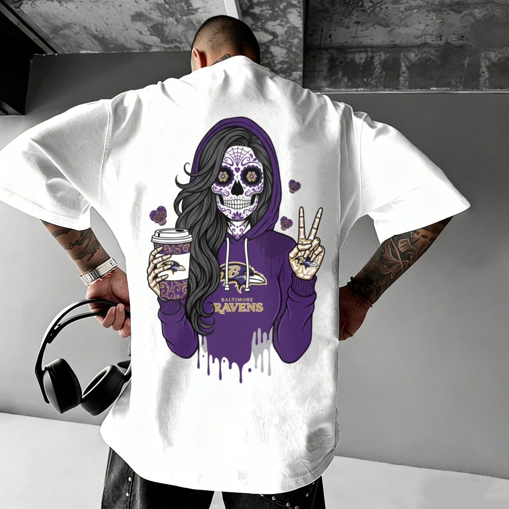 Unisex "Baltimore Ravens" T-shirt.