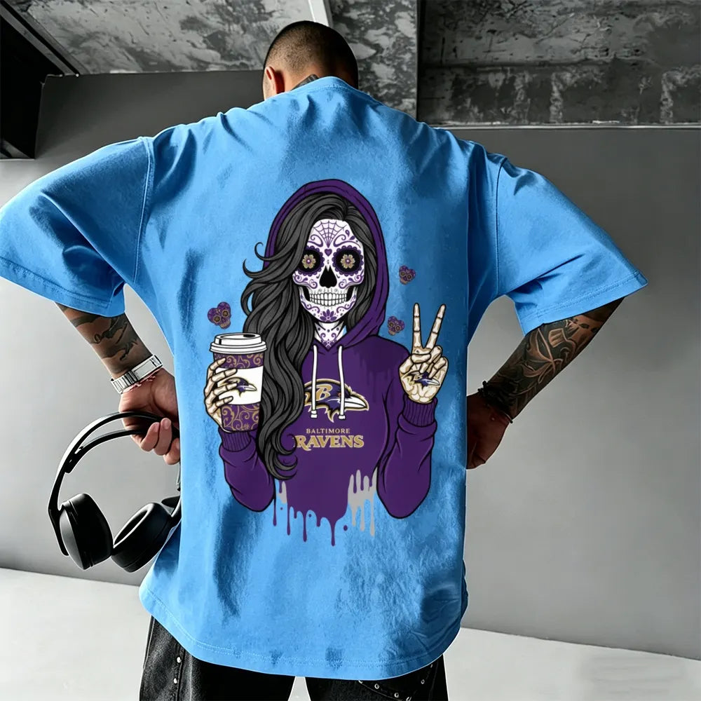 Unisex "Baltimore Ravens" T-shirt.