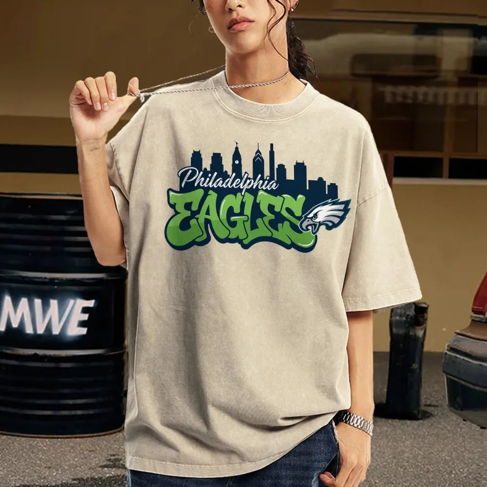 Philadelphia Eagles Unisex Vintage Washed T-shirt