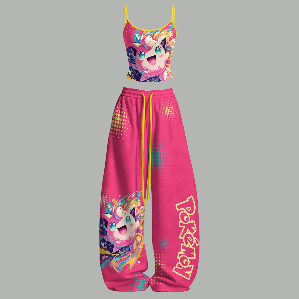 Pokémon T-Shirt  & Elasticated Trousers Two-Piece Set